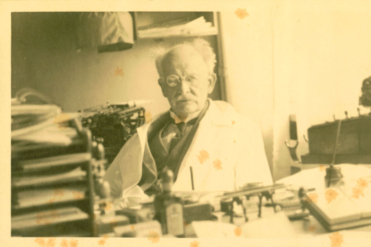 Dr. Otto Hinrichsen, von 1923-1941 Direktor der Heil-und Pflegeanstalt Herisau | Copyright: Keystone SDA, Robert Walser-Stiftung Bern