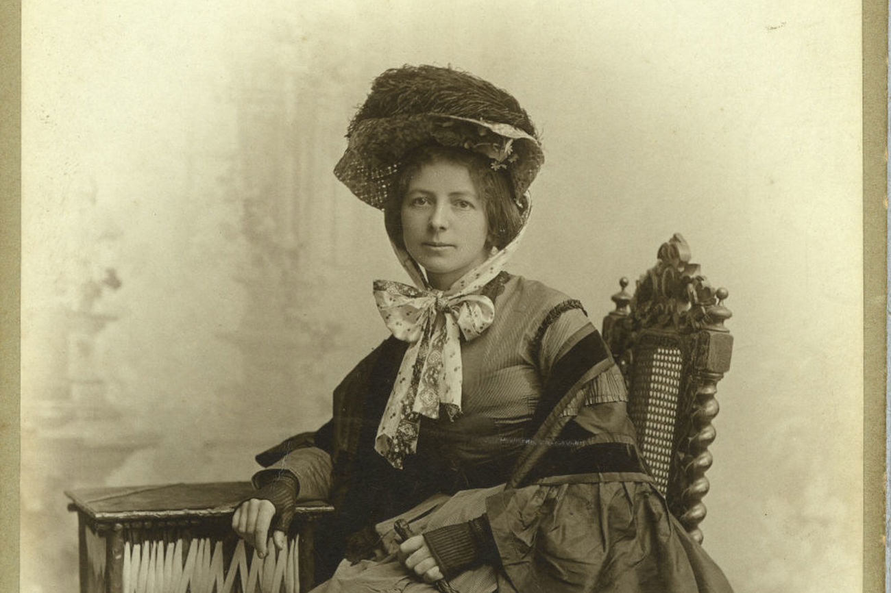 Roert Walsers Schwester, Lisa Walser als «gutbürgerliche Dame», um 1910 | Copyright: Keystone SDA, Robert Walser-Stiftung Bern
