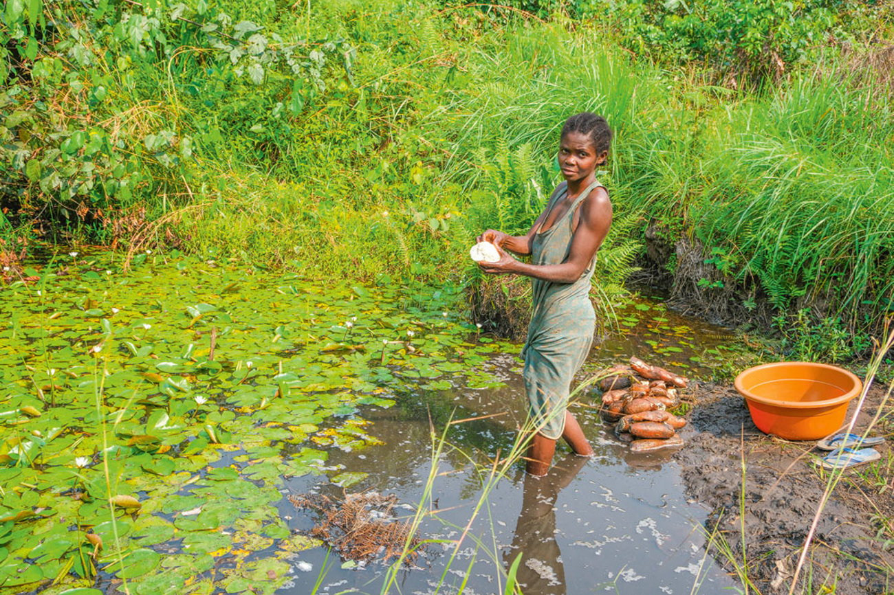 Initiativen zur Fischzucht verbessern die Ernährungssituation in der Demokratischen Republik Kongo. Das Projekt von Fastenaktion ist Teil der Fastenkampagne 2025.  | Foto: Fastenaktion